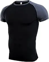 Long Turtle Neck Summer Solid Color Quick Drying Breathable Tights Sweat Basketball Training Sports Wear Fitness Top Tee Shirt Pack Men