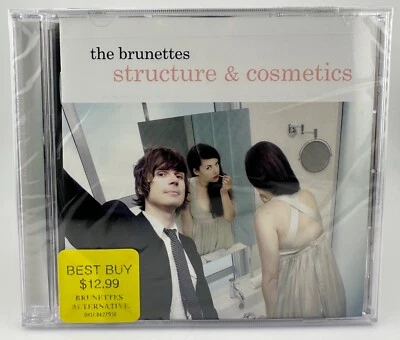 The Brunettes - Structure & Cosmetics [ NEW CD + Hype! 2007, Sub Pop ] * SEALED*