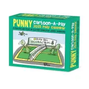Punny Cartoon-A-Day by Jonny Hawkins 2025 6.2 X 5.4 Box Calendar