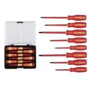 Draper Fully Insulated Screwdriver Set and Precision Screwdrivers 14 Piece 28028