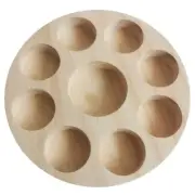 9 Grids Wooden Storage Box For Essential Oil Carrying Case Aromatheray