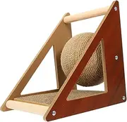 ERINGOGO Interesting Kitten Scratcher Wear Resistant Cat Scratching Ball Durable Floor Scratching Board for Indoor Cats Promotes Healthy Claw Exercise and Fun