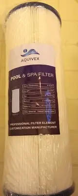 Aquivex Pool & Spa Filter 4 15/16" Diameter x 13 5/16" Long--FREE SHIPPING!