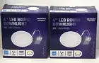 MEDINAH POWER 4" LED ROUND DOWNLIGHT 9 Watt/700 LUMENS Dimmable (2 pk)
