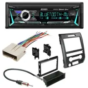 Jensen Single DIN In-Dash Car Stereo AM/FM Radio kit for 2009-2014 Ford F-150