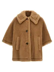 [Max Mara] Max Mara-Tenebre Mantelle Beige-Donna S-M