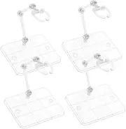 GLSTOY Figure Cartoon Stands 4pcs Action Figures Stands Display Holder for Action