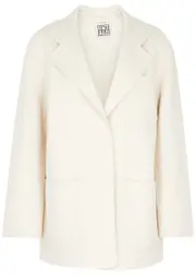 Totême Wool Jacket - Beige - 6 6
