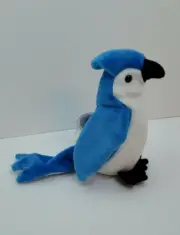 TY BEANIE BABY "ROCKET" THE BLUE JAY, 1997, RETIRED, RARE