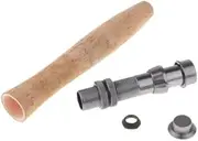 TEAMWILL Fly Fishing Rod Handle Composite Cork Grip Rod Building and Seat Set