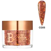 Billionaire SNS Gelish Dip Dipping Acrylic Nail Powder - Chunky Glitter 005 56g