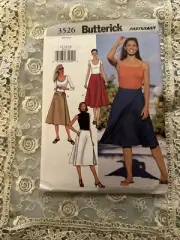 Butterick Sewing Pattern 3526 Skirt Misses Size 12-14-16 Uncut FF