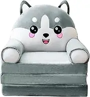 Children's Folding Sofa Cover, Plush Sofa Cover (Cover Only)