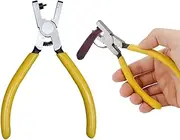 [Paifeancodill] 2 mm Watch Band Leather Hole Punch Plier Universal Shoe Strap Hole Puncher Wrist Belt Punch Hole Tool Puncher Pliers Repair Tools Suitable for Belts, Shoes, Fabric, DIY Crafts Projects, Dog Collars