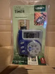 orbit 1 outlet hose faucet timer
