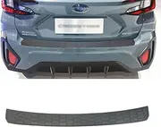 Tybock Rear Bumper Protector Guard Accessory Trim Cover Scratch Resistant Trunk Door Entry Guards Compatible with Subaru Crosstrek 2024 2025