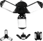 LED Garage Light, 80W 8000 Lumen LED Garage Ceiling Lights with 3 Adjustable ...