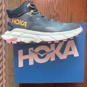 New Hoka Trail Code GTX WOMENS 10B Ocean Mist Hiking Boots