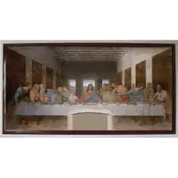 在飛比找蝦皮購物優惠-最後的晚餐 達文西 裱框畫 壁畫 世界名畫 耶穌 基督 聖經