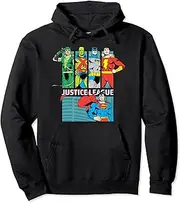 [DC Comics] Justice League Panels Pullover Hoodie