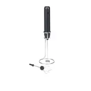 Leaf & Bean Milk Frother - Electric Milk Frothing Tool } Handheld Whisk Foamer Stirrer