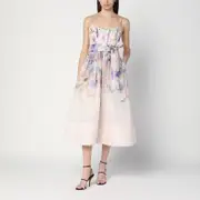 [ZIMMERMANN] Dawning corset dress with floral print 1 Multicolor