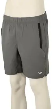 RVCA Yogger Athletic Shorts - Smoke - New