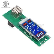 LCD Voltage Battery Capacity Tester Dual USB Battery Level Indicator Voltmeter