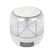 Rice Storage Cereal Dispenser Grain Container Rotating Dry Food Box
