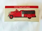1939 Ward Le France Readers Digest Toy Fire Truck New in Box