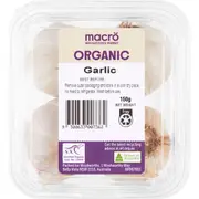 Macro Organic Garlic Cloves Punnet 150g