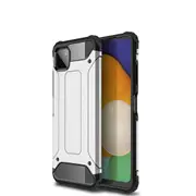 MCC Shockproof Samsung Galaxy A22 5G 2021 Heavy Duty Tough Case Cover A226 [Silver]