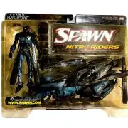1999 Spawn Nitro Riders Series 16 Flash Point, McFarlane Toys, Silver Edition