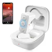 Bluetooth Remote Control Scrolling Ring TikTok Kindle Page Turner-White