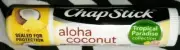 CHAPSTICK "Aloha Coconut" Tropical Paradise Collection Lip Balm Limited Edition