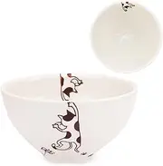 J-Kitchens Workshop Sho~ Paw Rice Bowl, Mike, Cat, Hasami Yaki, Made in Japan / 180542