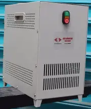 Rotary phase changer 8HP w soft starter, ARC008 Single Phase to Three Phase 415V