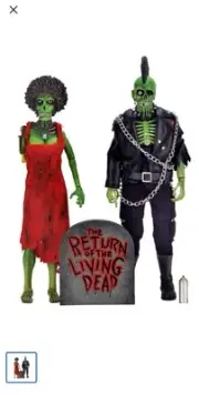 NECA The Return of the Living Dead Poster Zombies 2-Pack Sealed & Mint