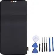 for OnePlus 6 Screen Replacement, 6.28 Inch TFT Display Touch Digitizer Assembly with Repair Tools, Phone Touch Screen Assembly for OnePlus 6
