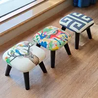 在飛比找蝦皮商城精選優惠-浪朵北歐時尚創意換鞋凳客廳小鹿 凳子家用矮凳兒童佈藝板凳網紅