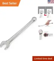 Versatile 1-1/4 Inch Angled Open End Wrench for Tight Spaces & Fasteners