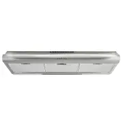 EUROCHEF 90cm Fixed Stainless Steel Rangehood, Quiet 3-Speed, 4-Layer Dishwashable Filters, Halogen Lights EFR90S
