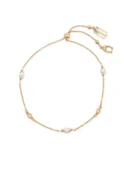 Coach Faux Pearl and Crystal-embellished Bracelet - Gold - One Size One Size
