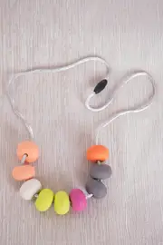 Broome Doughnut Bead Necklace--TIN-BROOME