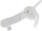 Abaodam Crib Plaything Plush Animal Rattle Toys Bunny Handheld Rattle for Toddlers Safe Sturdy Baby Toys