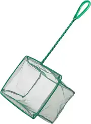 Aquarium Fish Net 8 Inch with Metal Handle Fine Mesh Cleaning Net