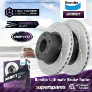 Bendix Front Ultimate Disc Brake Rotors for Holden Statesman WH WK WL Monaro V2