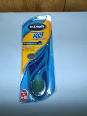 Dr Scholl’s Massaging Gel Insoles For Women’s Size 6-10 One Pair New