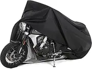 Hanmir 2XL Universal Weather Waterproof Motorcycle Cover for Harley Davidson, Honda, Suzuki, Kawasaki, Yamaha