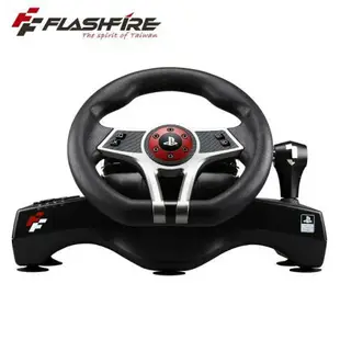 強強滾P FlashFire HURRICAN WHEEL 颶風之翼 PS4/PS3 SONY授權賽車方向盤 遊戲方向